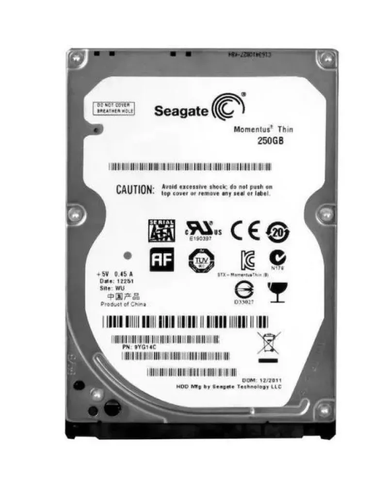 9HV14C-033 - Seagate Momentus 7200.4 160GB 7200RPM SATA 3Gb/s 16MB Cache 2.5-inch Hard Drive