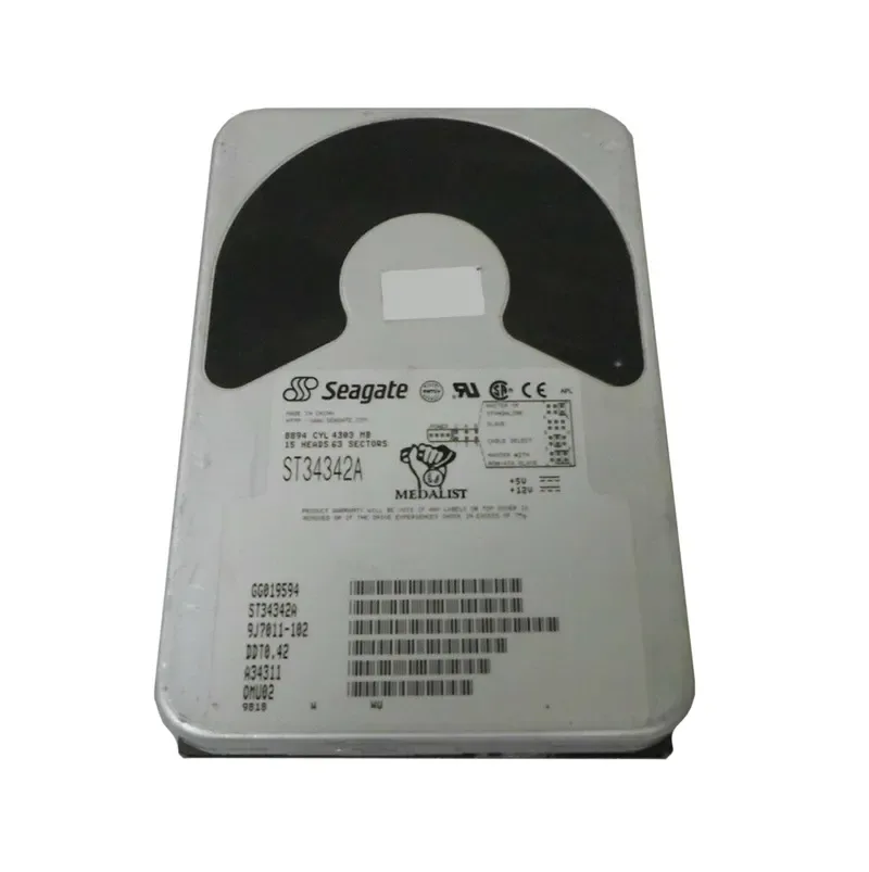 9J7011-102 - Seagate Medalist 4342 4.3GB 4500RPM IDE Ultra ATA/33 (ATA-4) 128KB Cache (CE) 3.5-inch Hard Drive