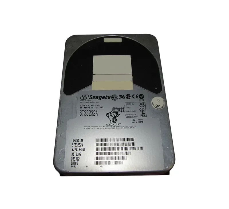 9J7012-505 - Seagate Medalist 3232 3.2GB 4500RPM IDE Ultra ATA/33 (ATA-4) (CE) 3.5-inch Hard Drive
