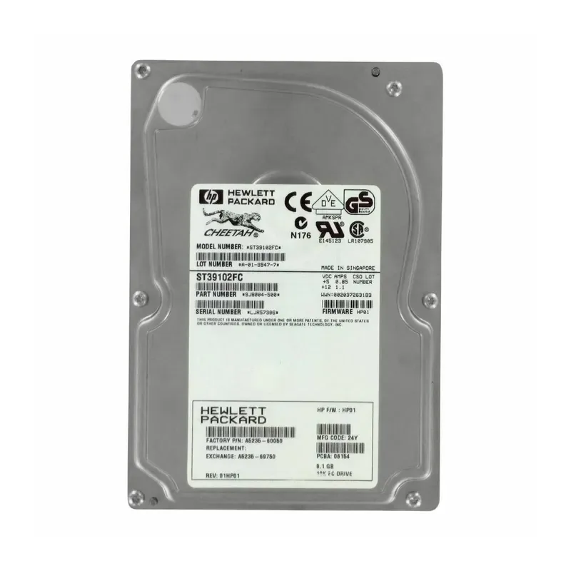 9J8004-500 - Seagate 9GB 10000RPM Fibre Channel 3.5-inch Hard Drive