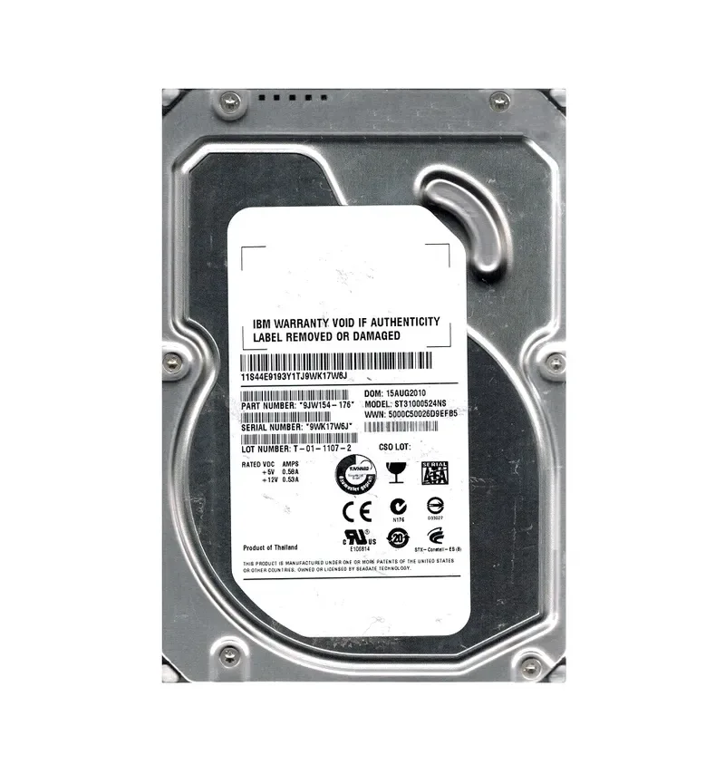 9JW154-176 - Seagate Constellation ES 1TB 7200RPM SATA 3Gb/s 32MB Cache 3.5-inch Hard Drive
