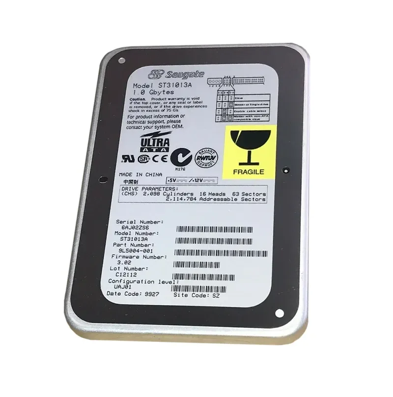 9L5004-001 - Seagate 1GB 4500RPM ATA 3.5-inch Hard Drive