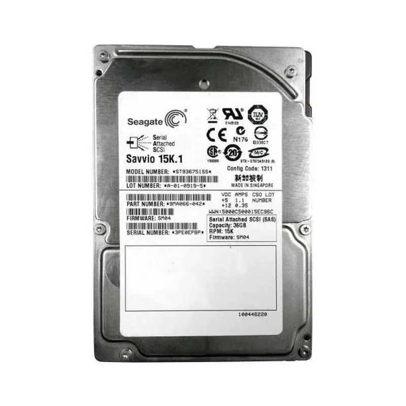 9MA066-042 - Seagate 36GB 15000RPM SAS 3Gb/s 2.5-inch Hard Drive