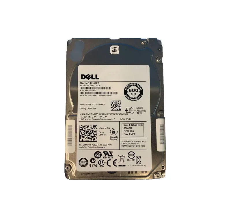 9PP066-251 - Seagate 600GB 10000RPM SAS 6Gb/s 2.5-inch Hard Drive with Tray