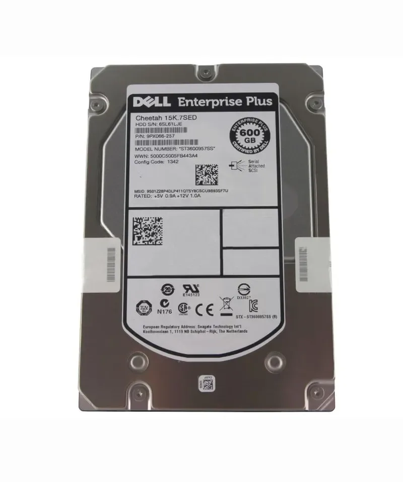9PX066-257 - Seagate Cheetah 15K.7 600GB 15000RPM SAS 6Gb/s 16MB Cache (CE) 3.5-inch Hard Drive
