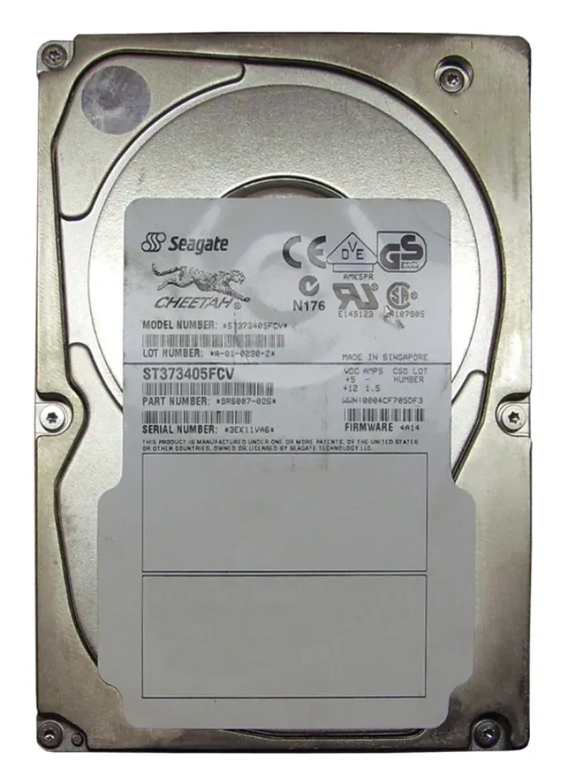 9R6007-026 - Seagate Cheetah 73GB 10000RPM Fibre Channel 2Gb/s 16MB Cache (CE) 3.5-inch Hard Drive