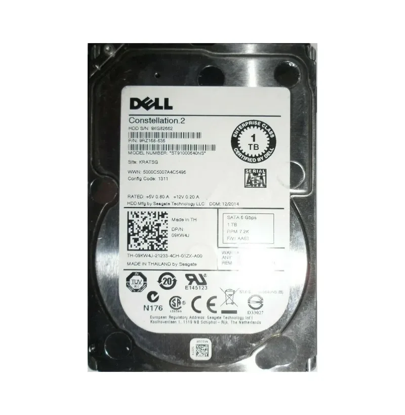 9RZ168-636 - Seagate 1TB 7200RPM SATA 6Gb/s 2.5-inch Hard Drive