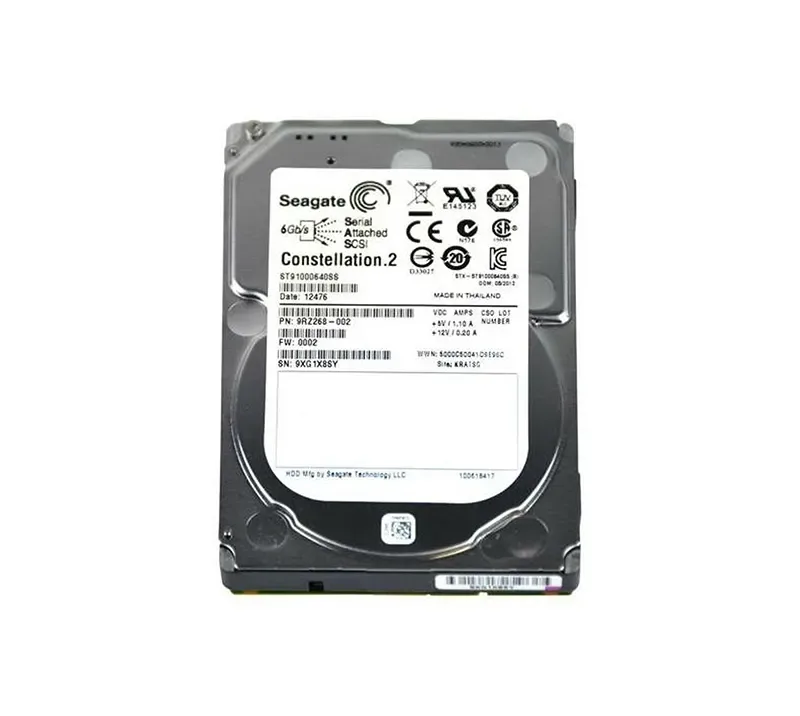 9RZ268-002 - Seagate 1TB 7200RPM SAS 6Gb/s 64MB Cache 2.5-inch Hard Drive