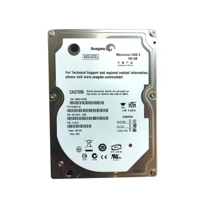 9S1034-308 - Seagate 160GB 5400RPM ATA-100 2.5-inch Hard Drive