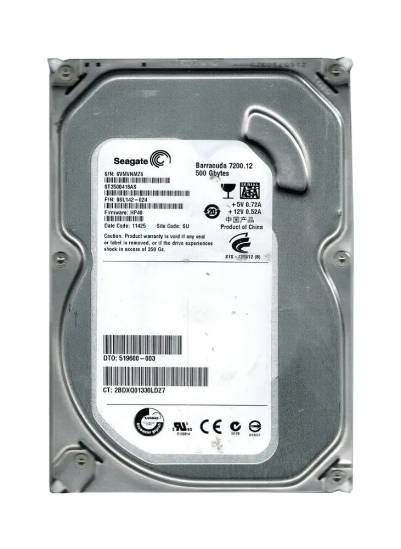 9SL142-024 - Seagate 500GB 7200RPM SATA 3Gb/s 3.5-inch Hard Drive