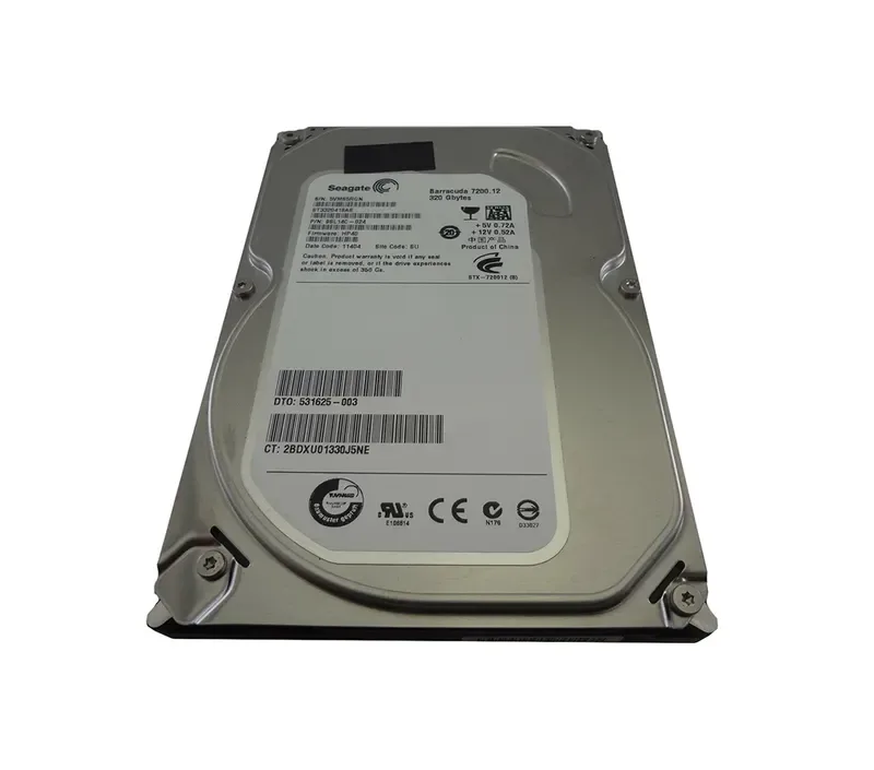 9SL14C-024 - Seagate BarraCuda 7200.12 320GB 7200RPM SATA 3Gb/s 16MB Cache (CE) 3.5-inch Hard Drive