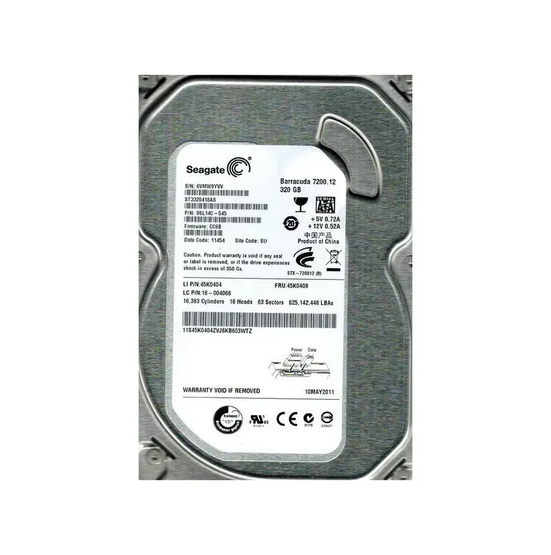9SL14C-545 - Seagate 320GB 7200RPM SATA 3Gb/s 3.5-inch Hard Drive