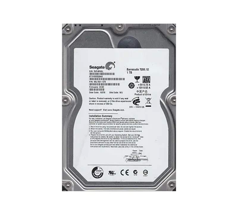 9SL154-578 - Seagate BarraCuda 7200.12 1TB 7200RPM SATA 3Gb/s 32MB Cache 3.5-inch Hard Drive