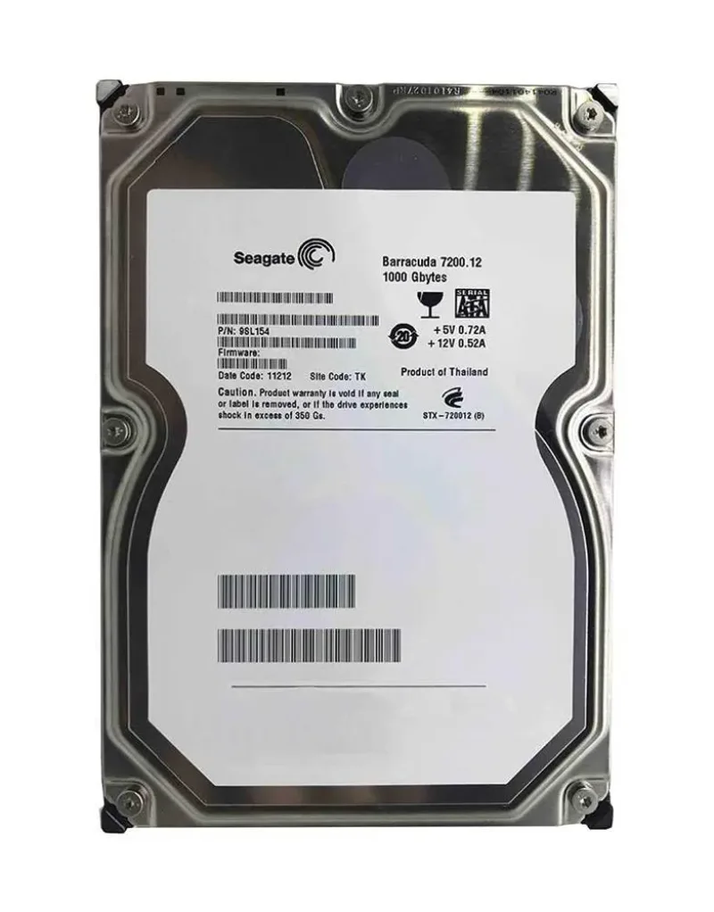 9SL154-701 - Seagate BarraCuda 7200.12 1TB 7200RPM SATA 3Gb/s 32MB Cache 3.5-inch Hard Drive