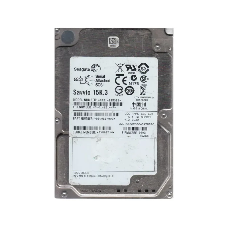 9SV066-002 - Seagate 146GB 15000RPM SAS 6Gb/s 2.5-inch Hard Drive