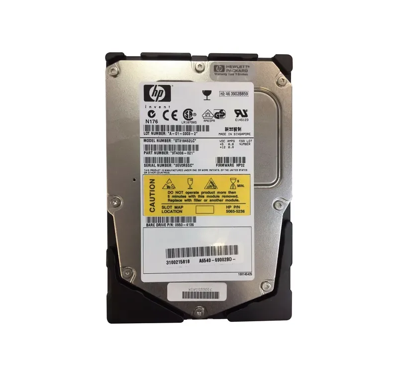 9T4006-021 - Seagate 18GB 15000RPM Ultra160 SCSI 3.5-inch Hard Drive