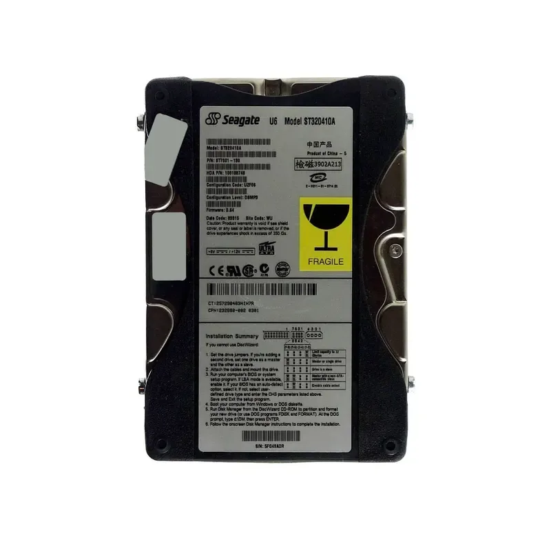 9T7001-130 - Seagate 20GB 7200RPM Ultra-ATA-100 3.5-inch Hard Drive