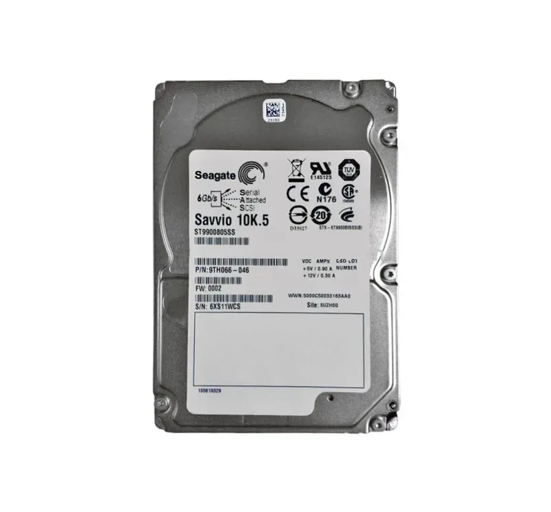 9TH066-046 - Seagate Savvio 900GB 10000RPM SAS 6Gb/s 64MB Cache 2.5-inch Hard Drive