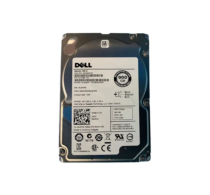 9TH066-150 - Seagate 900GB 10000RPM SAS 6Gb/s 64MB Cache 2.5-inch Hard Drive