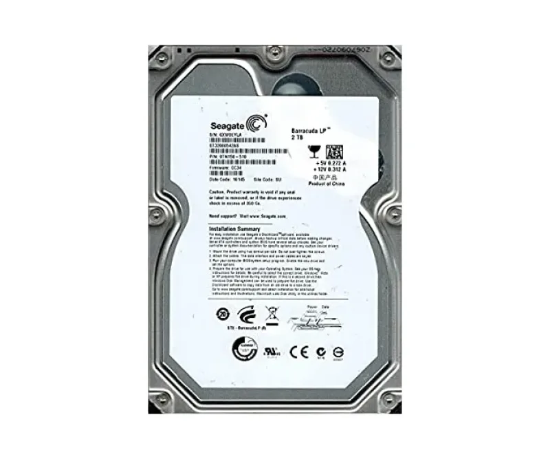 9TN158-510 - Seagate BarraCuda LP 2TB 5900RPM SATA 3Gb/s 32MB Cache 3.5-inch Hard Drive