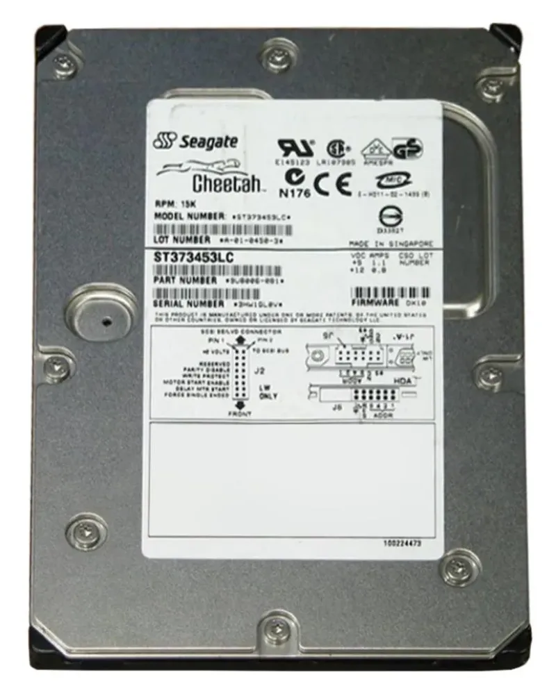 9U8006-081 - Seagate Cheetah 15K.3 73.4GB 15000RPM Ultra320 SCSI 8MB Cache 80-Pin (CE) 3.5-inch Hard Drive