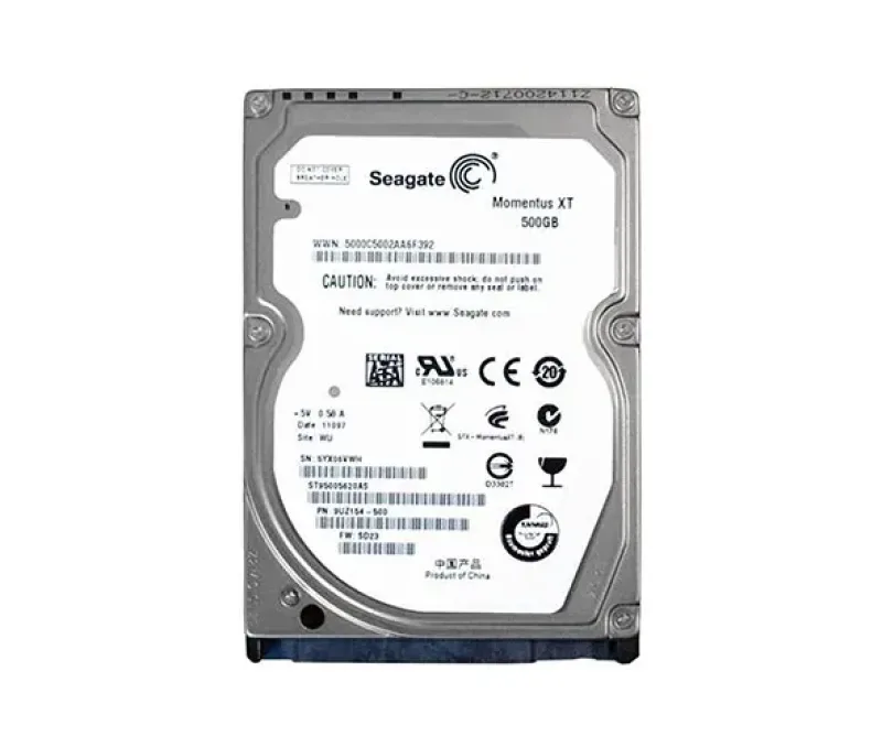 9UZ154-500 - Seagate Momentus XT 500GB 7200RPM SATA 3Gb/s 32MB Cache 4GB Single-Level-Cell NAND 2.5-inch Hybrid Hard Drive