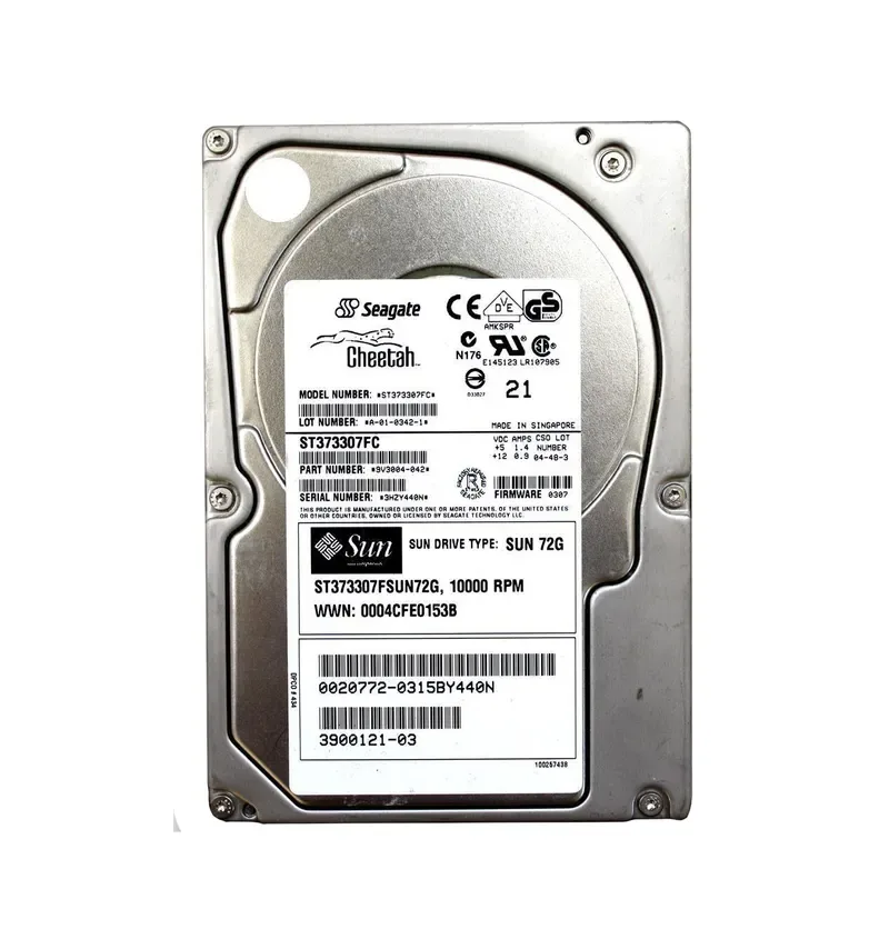9V3004-042 - Seagate 73GB 10000RPM Fibre Channel 2Gb/s 3.5-inch Hard Drive