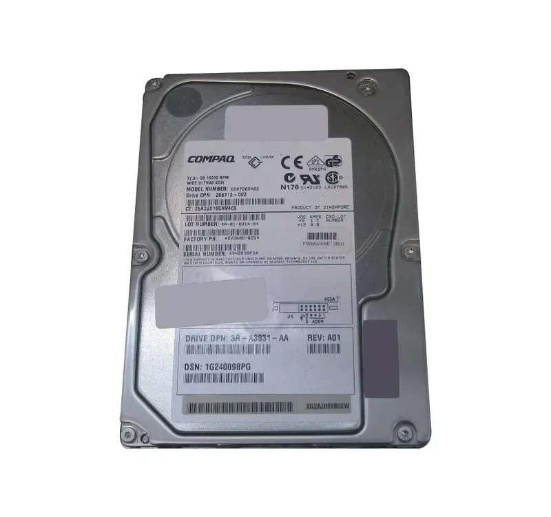 9V3006-025 - Seagate 73GB 10000RPM Ultra320 SCSI 3.5-inch Hard Drive