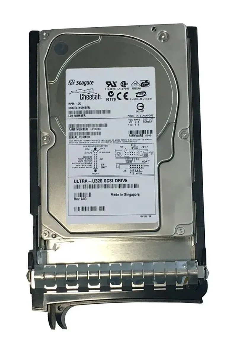 9V3006-044 - Seagate Cheetah 10K.6 73GB 10000RPM Ultra320 SCSI 8MB Cache 80-Pin 3.5-inch Hard Drive