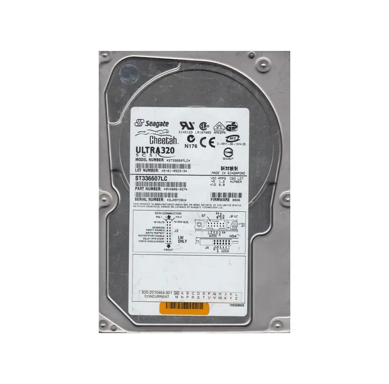 9V4006-057 - Seagate Cheetah 10K.6 36.7GB 10000RPM Ultra320 SCSI 8MB Cache 80-Pin 3.5-inch Hard Drive