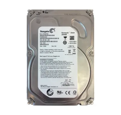 9VT166-302 - Seagate BarraCuda Green 2TB 5900RPM SATA 6Gb/s 64MB Cache (CE) 3.5-inch Hard Drive