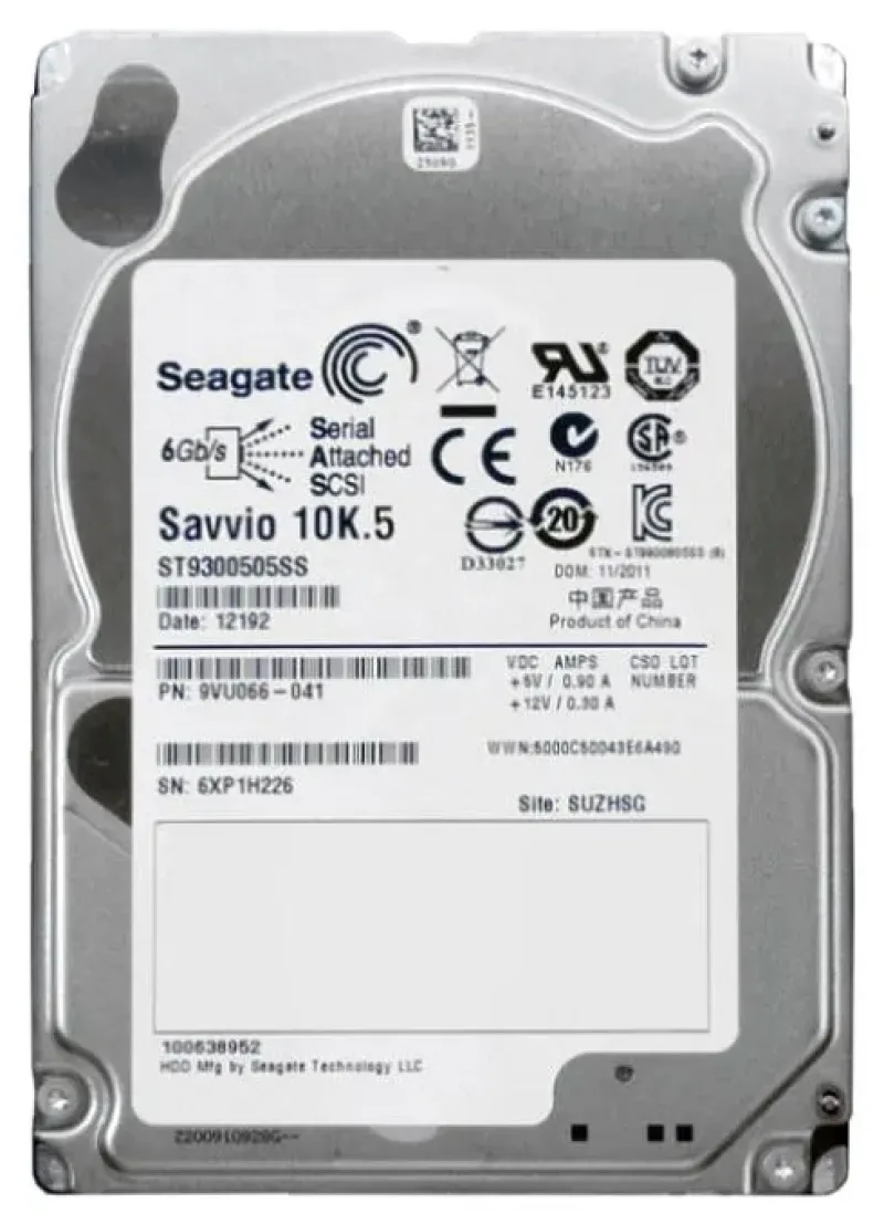 9VU066-041 - Seagate 300GB 10000RPM SAS 6Gb/s 2.5-inch Hard Drive