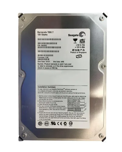 9W2002-424 - Seagate BarraCuda 7200.7 120GB 7200RPM IDE Ultra ATA/100 (ATA-6) 2MB Cache 3.5-inch Hard Drive