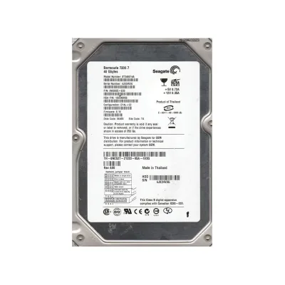 9W2005-633 - Seagate BarraCuda 7200.7 40GB 7200RPM ATA-100 2MB Cache 3.5-inch Hard Drive