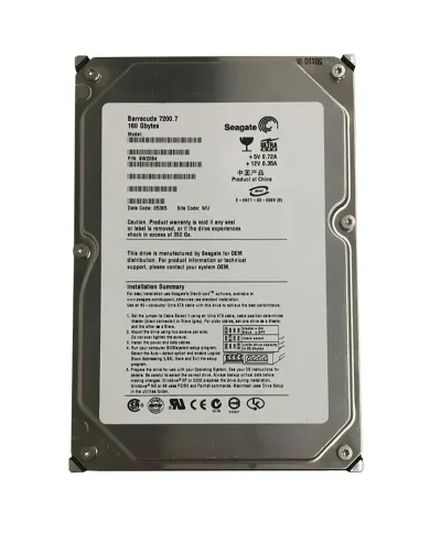 9W2084-359 - Seagate BarraCuda 7200.7 160GB 7200RPM IDE Ultra ATA/100 (ATA-6) 8MB Cache (CE) 3.5-inch Hard Drive