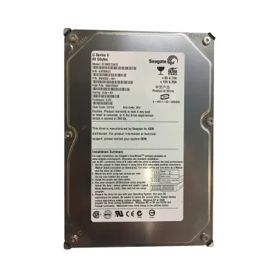 9W6022-001 - Seagate U9 Series 80GB 7200RPM IDE Ultra ATA/100 (ATA-6) 2MB Cache (CE) 3.5-inch Hard Drive