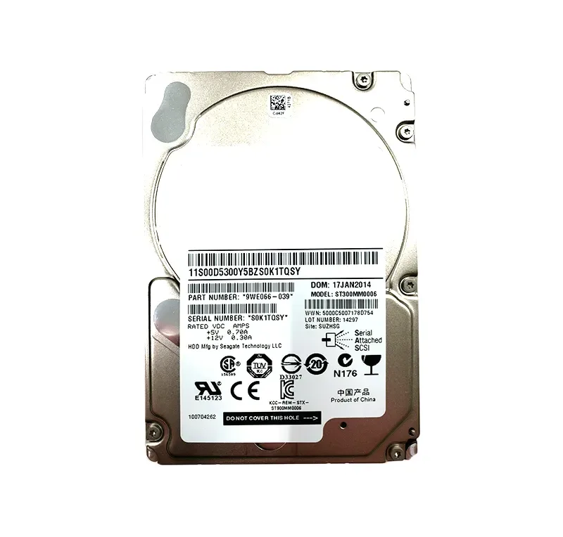 9WE066-039 - Seagate 300GB 10000RPM SAS 6Gb/s 64MB Cache 2.5-inch Hard Drive