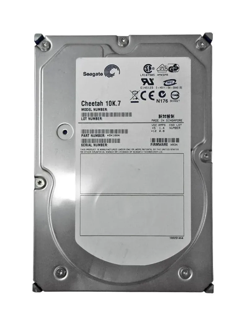 9X1004-003 - Seagate Cheetah 10K.7 300GB 10000RPM Fibre Channel 2Gb/s 8MB Cache 3.5-inch Hard Drive