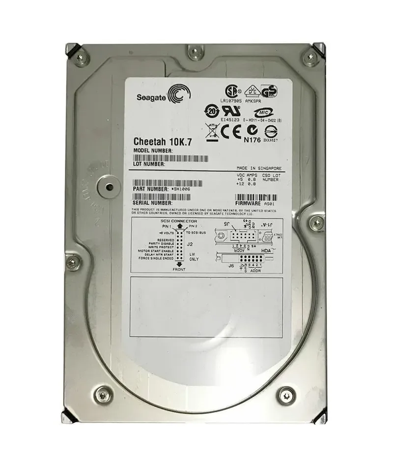 9X1006-066 - Seagate Cheetah 10K.7 300GB 10000RPM Ultra320 SCSI 8MB Cache 80-Pin 3.5-inch Hard Drive