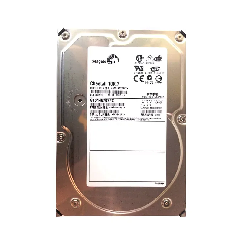 9X2004-003 - Seagate Cheetah 10K.7 146GB 10000RPM Fibre Channel 2Gb/s 8MB Cache 3.5-inch Hard Drive