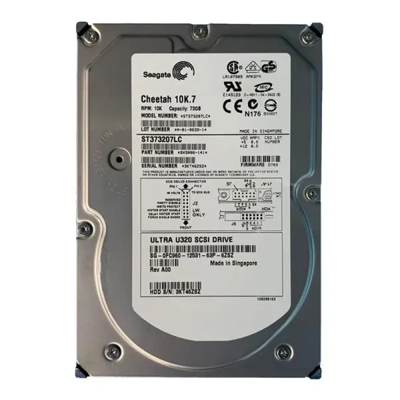 9X3006-141 - Seagate 73GB 10000RPM Ultra320 SCSI 3.5-inch Hard Drive