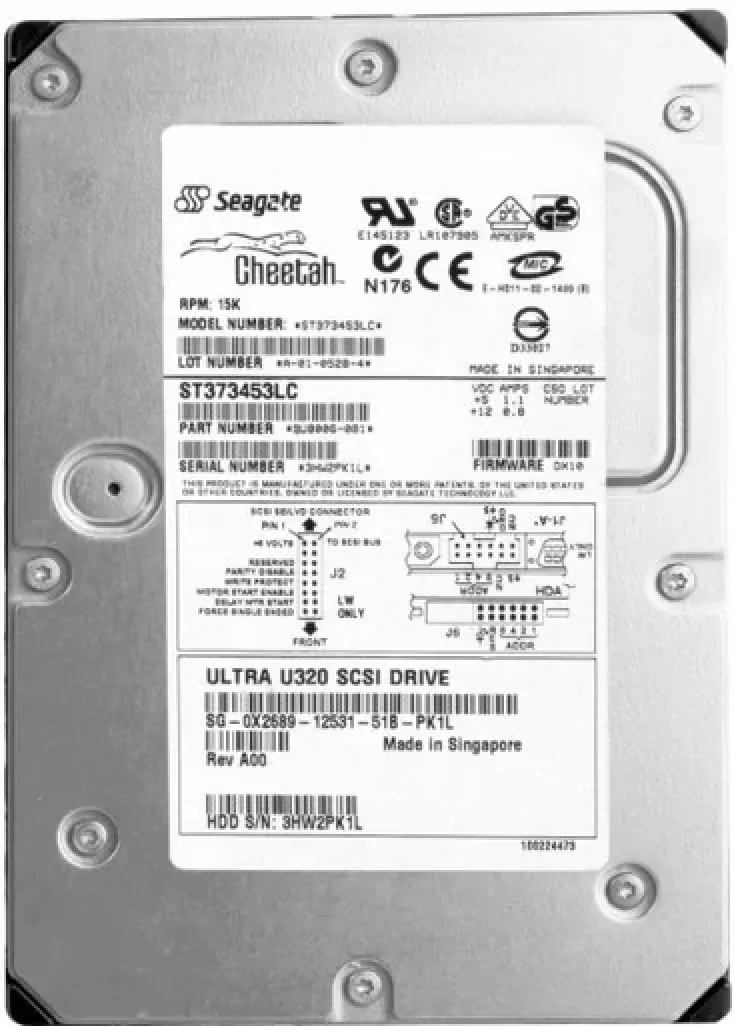 9X5006-143 - Seagate Cheetah 15K.4 73GB 15000RPM Ultra320 SCSI 8MB Cache 80-Pin 3.5-inch Hard Drive