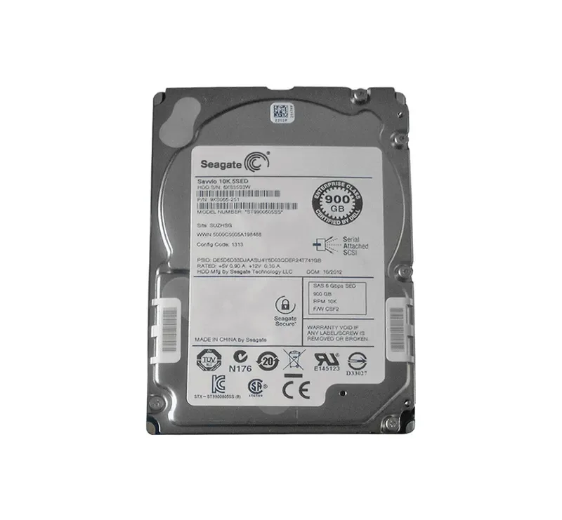 9XS066-251 - Seagate Savvio 10K.5 900GB 10000RPM SAS 6Gb/s 64MB Cache 2.5-inch Hard Drive