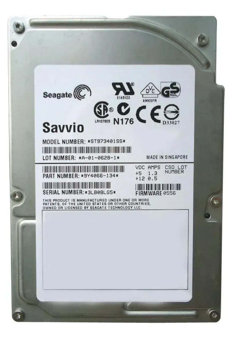9Y4066-134 - Seagate 73GB 10000RPM SAS 3Gb/s 2.5-inch Hard Drive