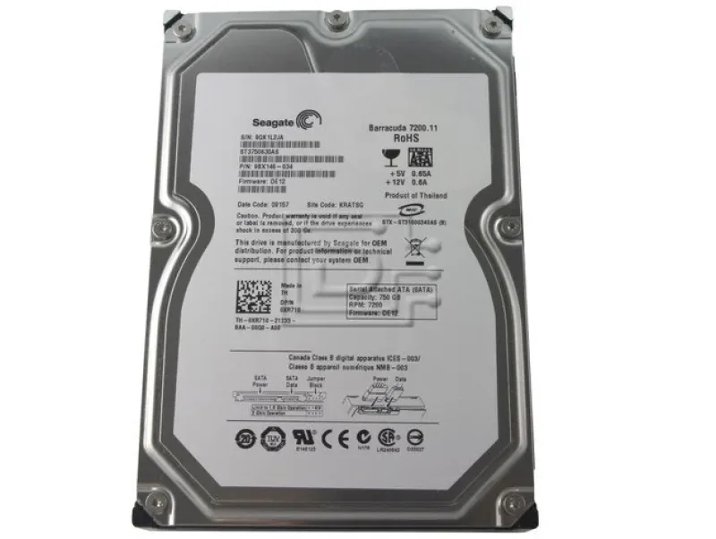 9Y7384-301 - Seagate BarraCuda 7200.8 300GB 7200RPM SATA 1.5Gb/s 8MB Cache 3.5-inch Hard Drive