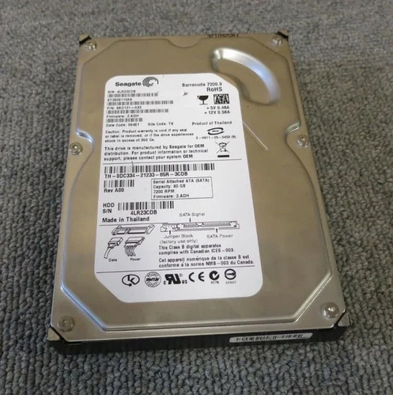 9Y7385-510 - Seagate BarraCuda 7200.8 400GB 7200RPM SATA 1.5Gb/s 8MB Cache 3.5-inch Hard Drive