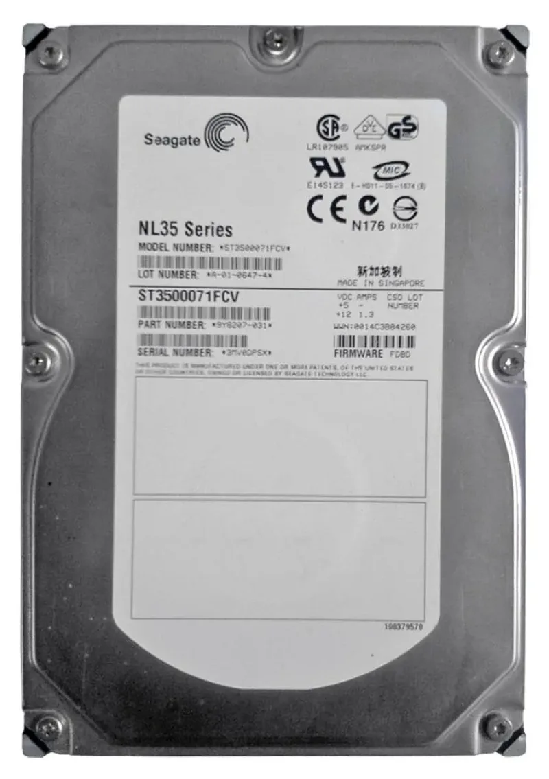 9Y8207-031 - Seagate 500GB 7200RPM Fibre Channel 4Gb/s 8MB Cache 3.5-inch Hard Drive