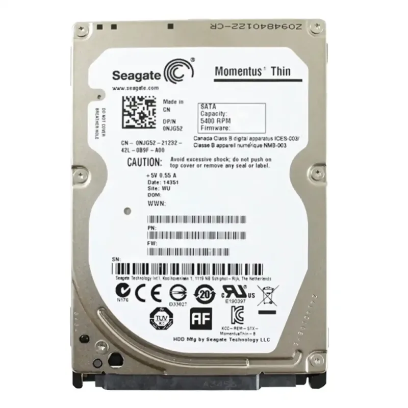 Seagate 9YG14C-030 Momentus Thin 250GB 5400RPM SATA 3Gb/s 16MB Cache (CE) 2.5-Inch Hard Drive. In Stock