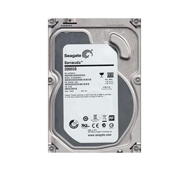 9YN164-300 - Seagate BarraCuda 2TB 7200RPM SATA 6Gb/s 64MB Cache 3.5-inch Hard Drive