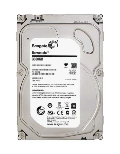 9YN166-700 - Seagate BarraCuda 3TB 7200RPM SATA 6Gb/s 64MB Cache (CE) 3.5-inch Hard Drive